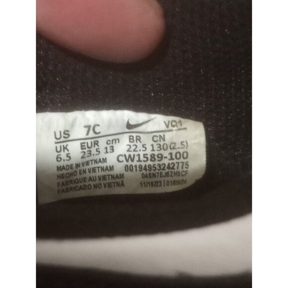 Nike Dunk Low Panda Black White Toddler Infant Size 7C CW1589-100 Sneakers - Picture 2 of 11